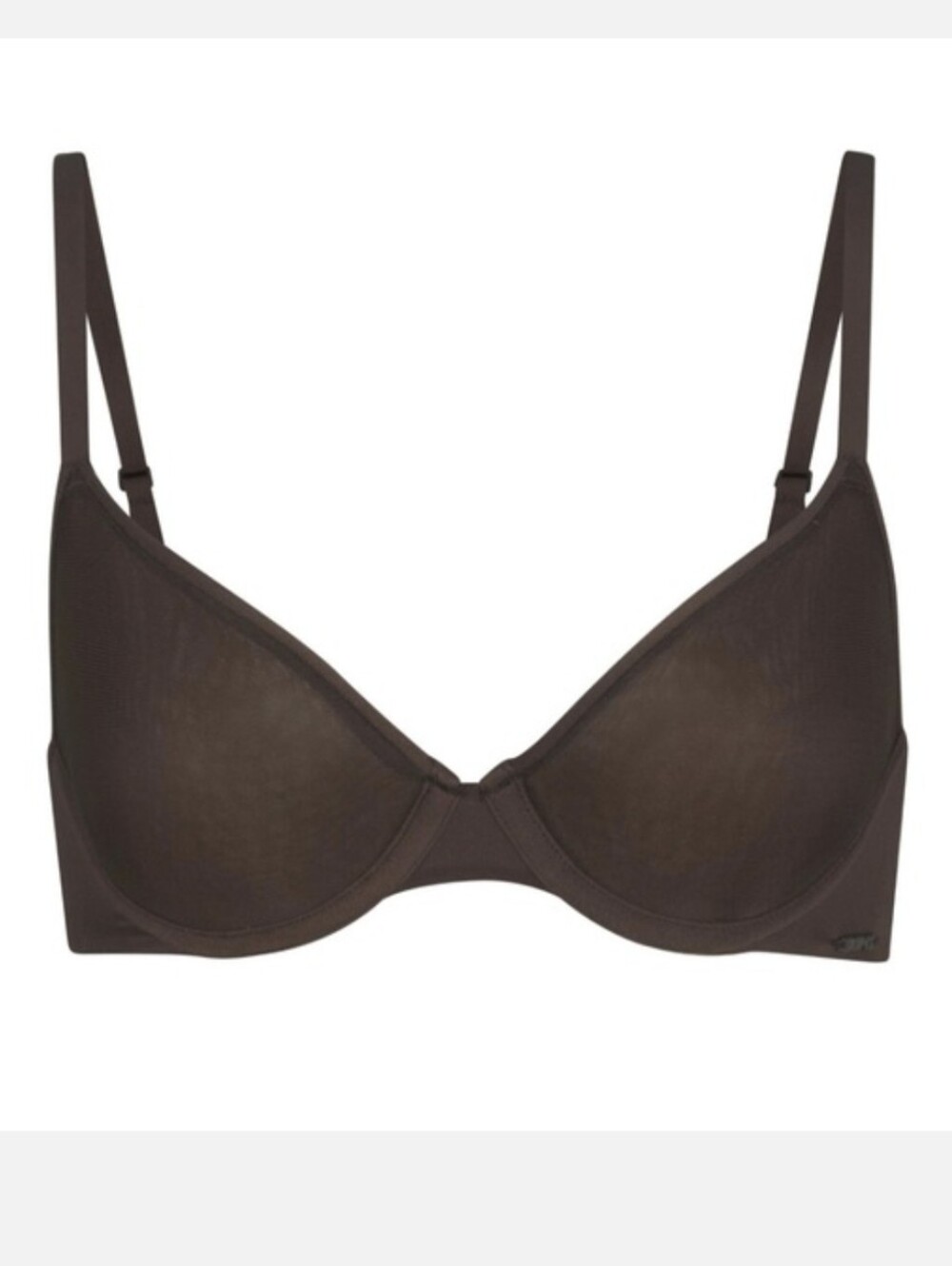SKIMS Weightless Demi Bra - Espresso
